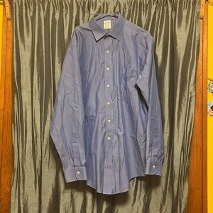 Men’s Brooks Brothers button-down long sleeve Shirt. Size 17-36